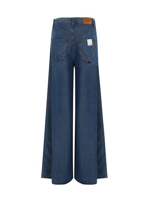 Pantalone ampio in lyocell effetto denim Roy Roger's | RND90158D6920111C0999